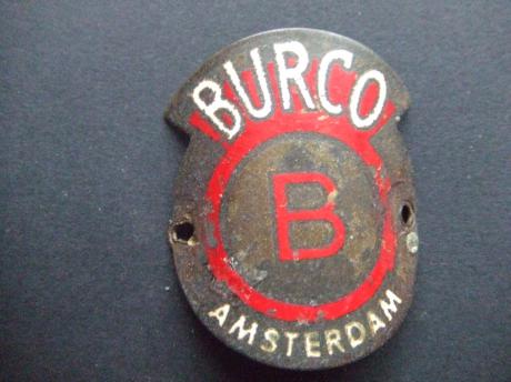 Burco rijwielfabriek Amsterdam balhoofdplaatje 11